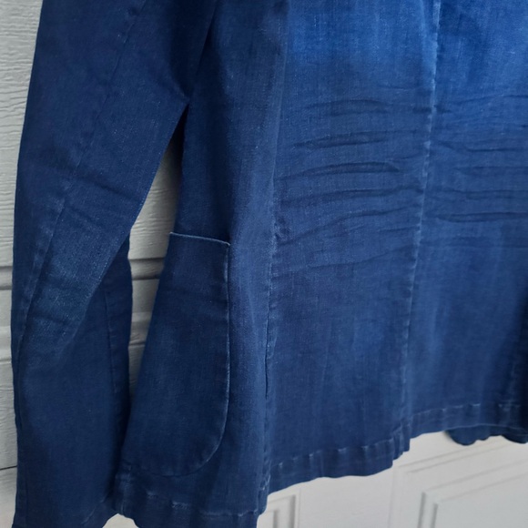 Frank & Eileen Dublin Deep Blue Jean Jacket - Picture 10 of 12